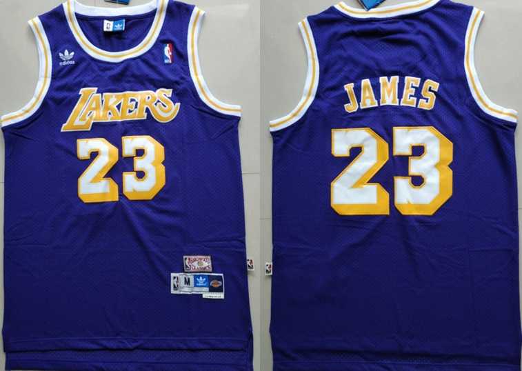 Lakers 23 Lebron James Purple Hardwood Classics Stitched NBA Jersey,We sell and wholesale Lakers 23 Lebron James Purple Hardwood Classics Stitched NBA Jersey on line form chian!